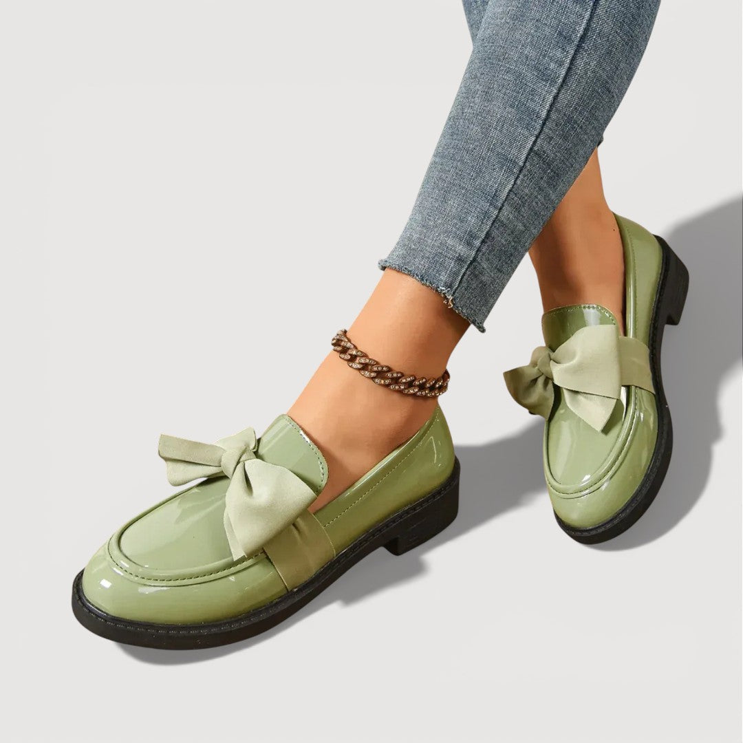 MAERYL | Mocasines con detalle de lazo