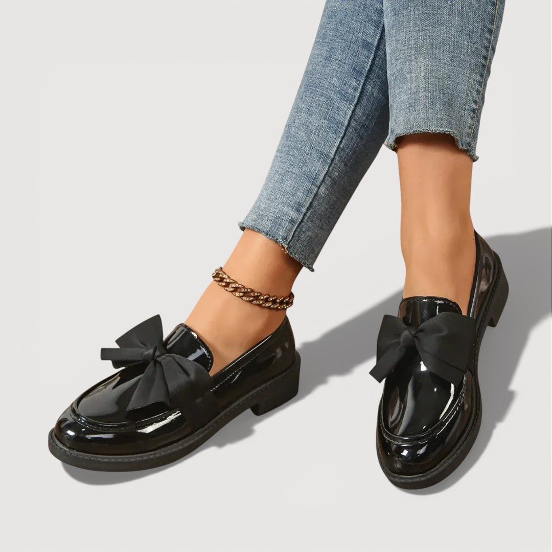MAERYL | Mocasines con detalle de lazo