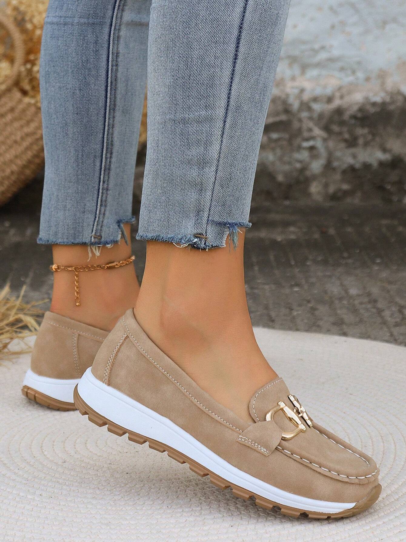 Ellie | Mocasines planos con hebilla