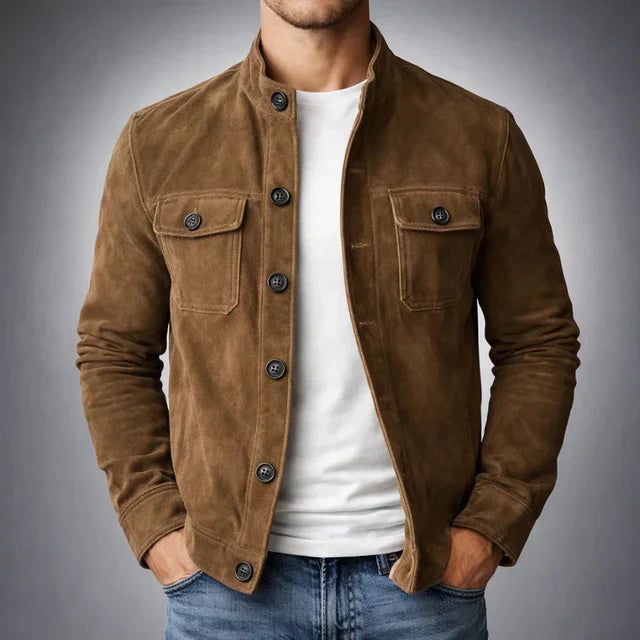 OLTRANO | CHAQUETA DE ANTE