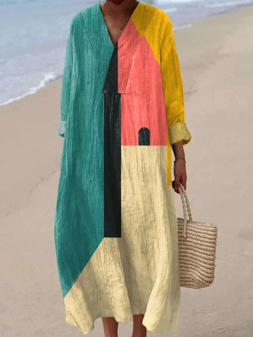 Vestido estampado brisa de verano
