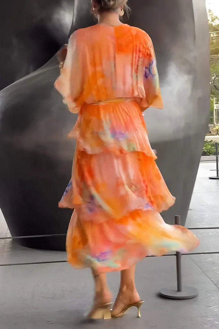 Cassia – Vestido elegante de gasa