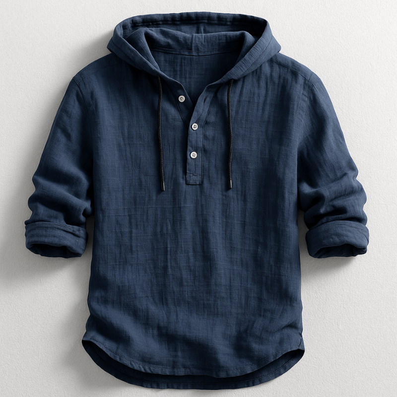 DUMONT | Camisa con capucha de algodón