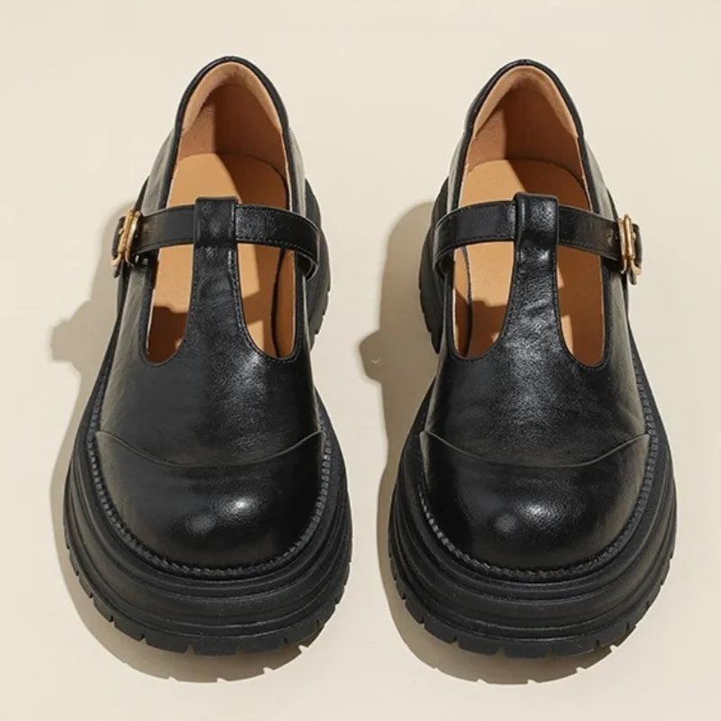 Linda | Zapatos ortopédicos con correa en forma de T