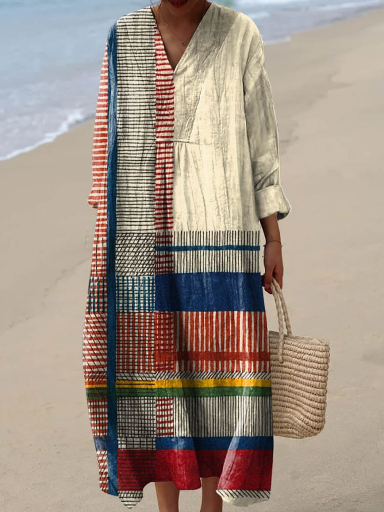 Vestido estampado brisa de verano