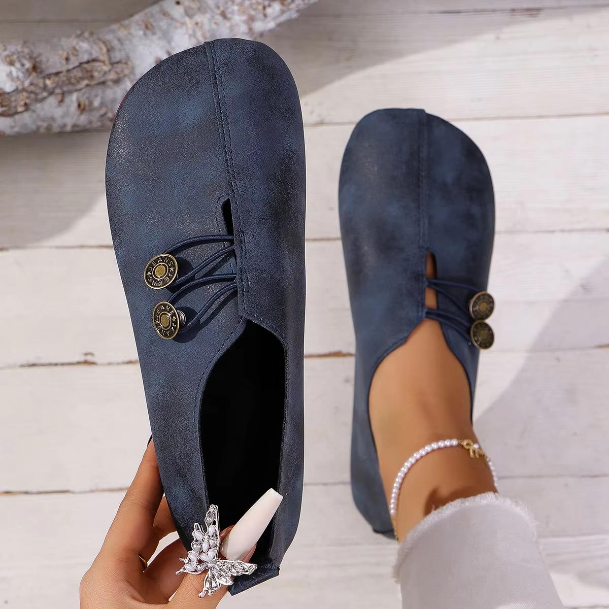 Scarlett | Mocasines cómodos antideslizantes