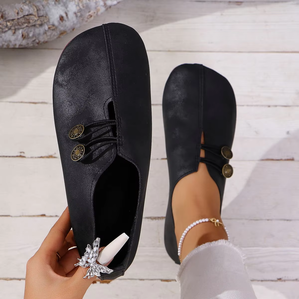 Scarlett | Mocasines cómodos antideslizantes
