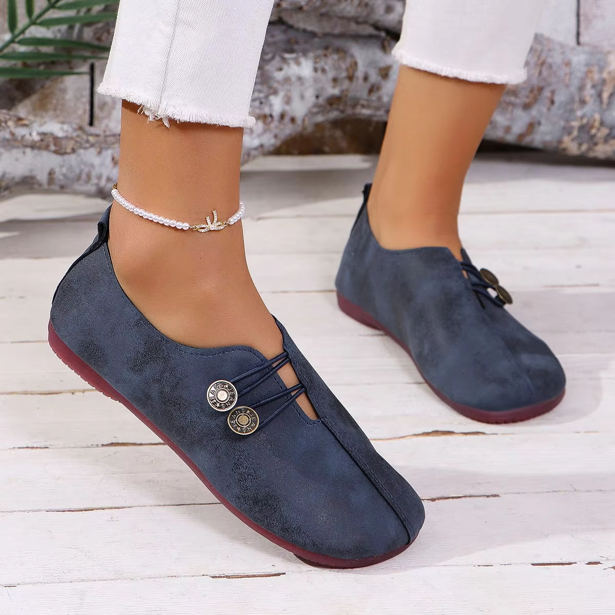 Scarlett | Mocasines cómodos antideslizantes