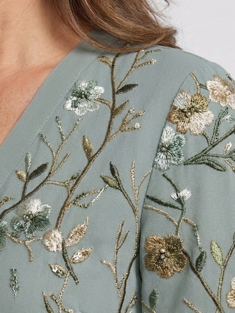 Clara | Vestido Maxi Floral Elegante