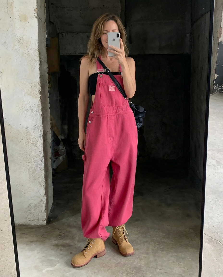 Chloe | Overoles de Pierna Ancha