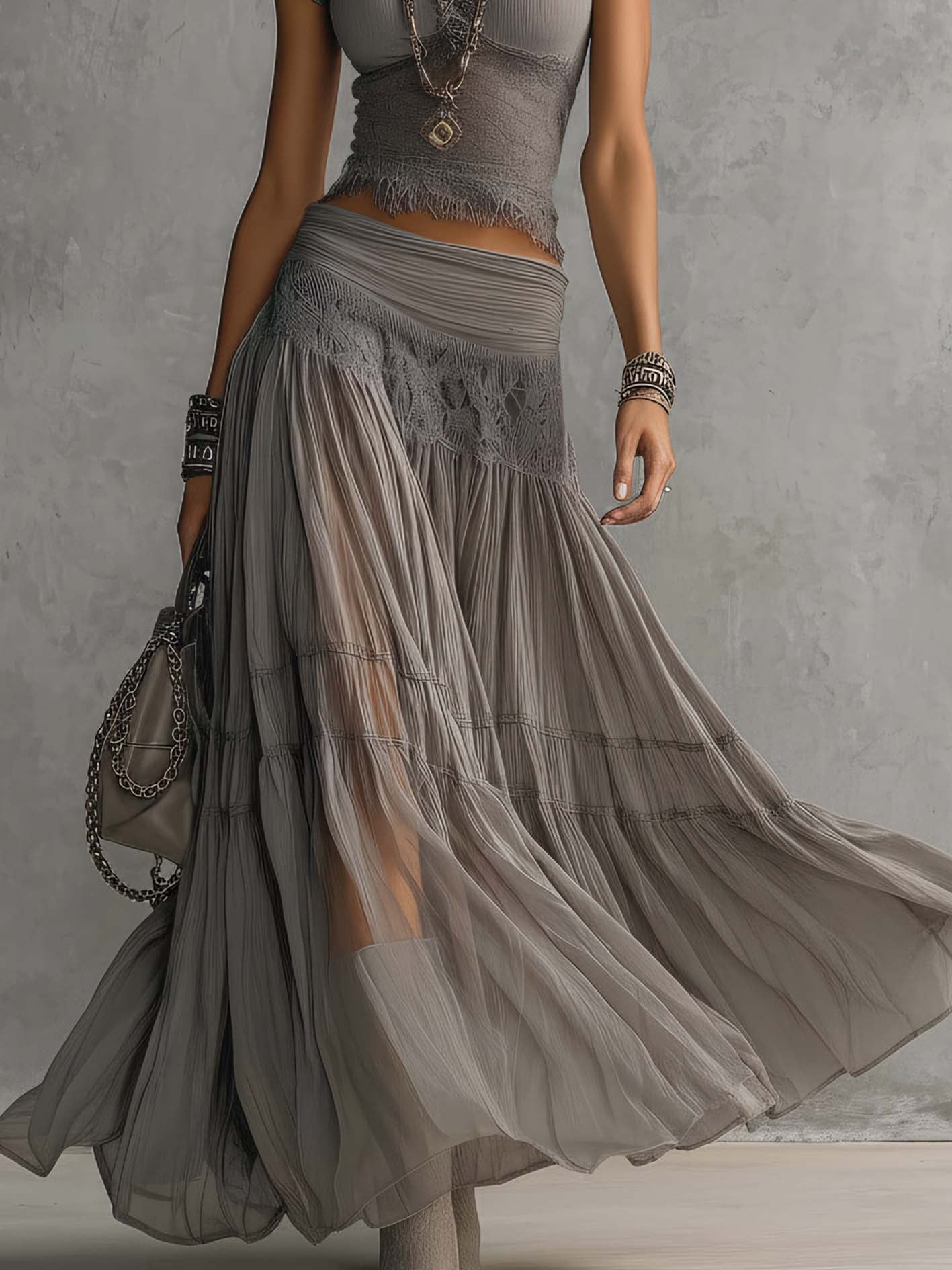 Elena | Conjunto Boho de Encaje