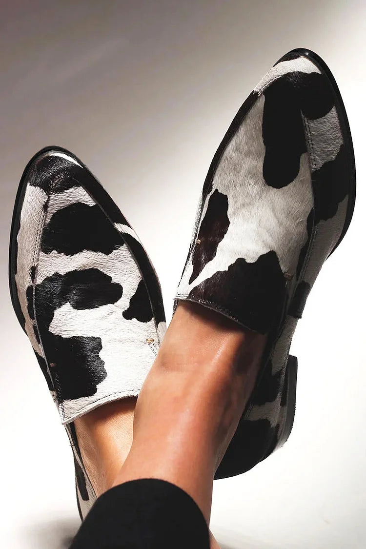 Livia | Mocasines elegantes con tacón pequeño