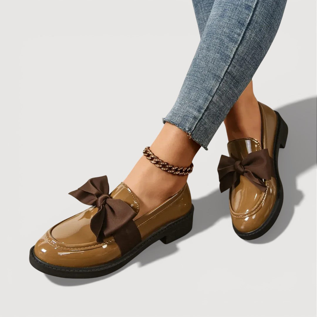 MAERYL | Mocasines con detalle de lazo