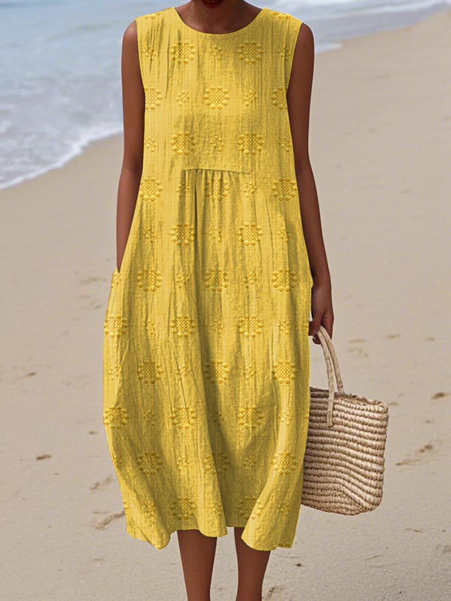 Vestido estampado brisa de verano