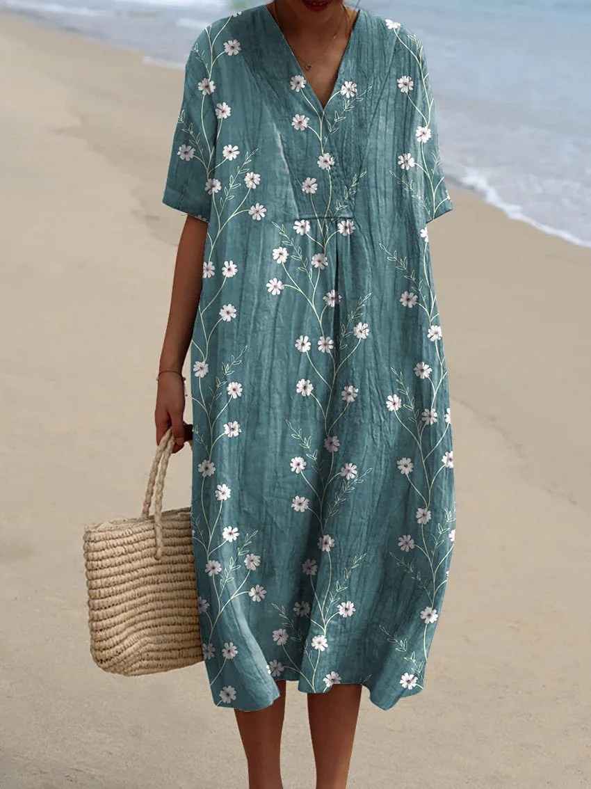 Vestido estampado brisa de verano