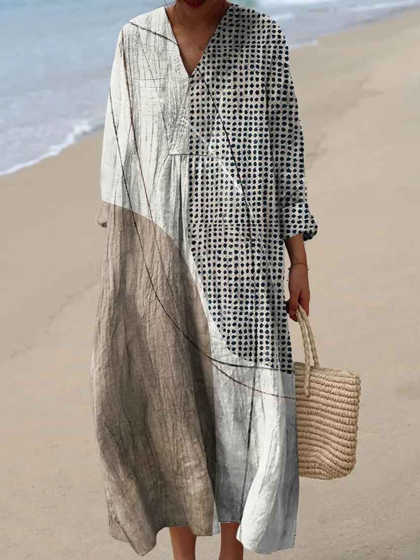 Vestido estampado brisa de verano