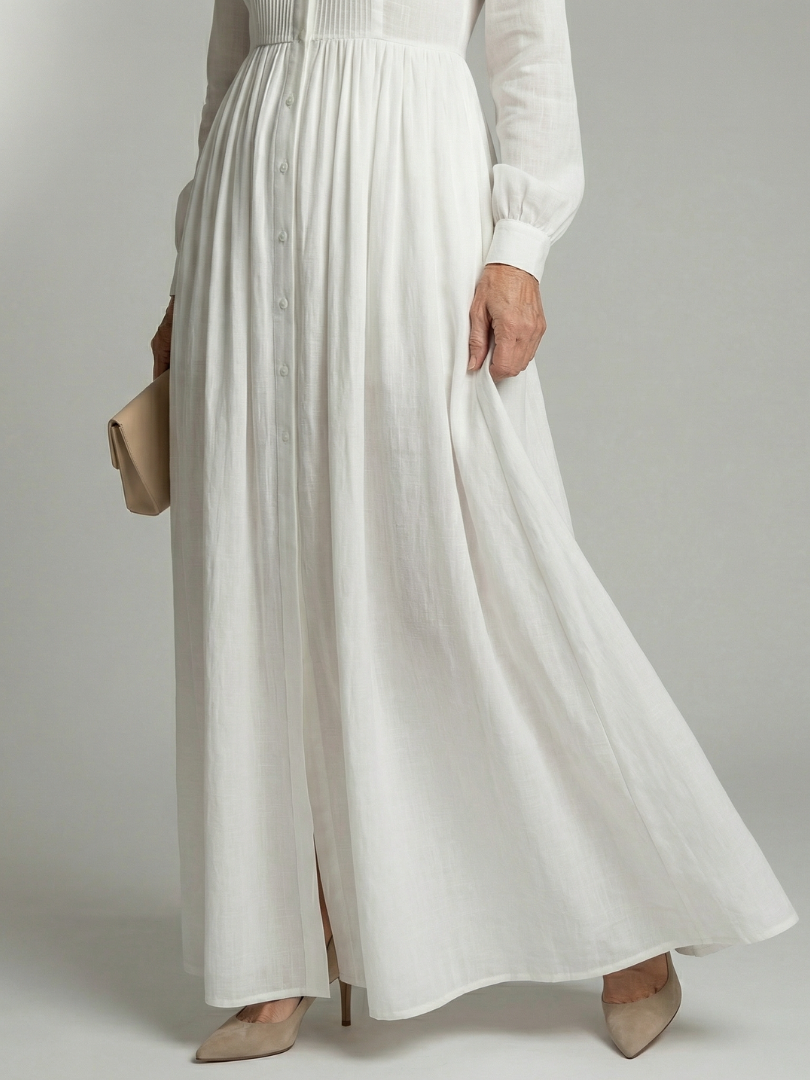 Inés | Vestido maxi vaporoso