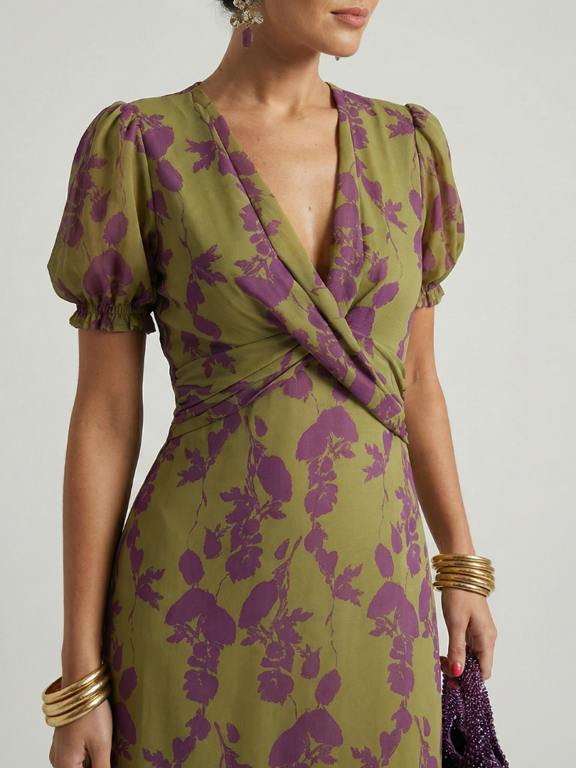 Natalia | Vestido midi floral