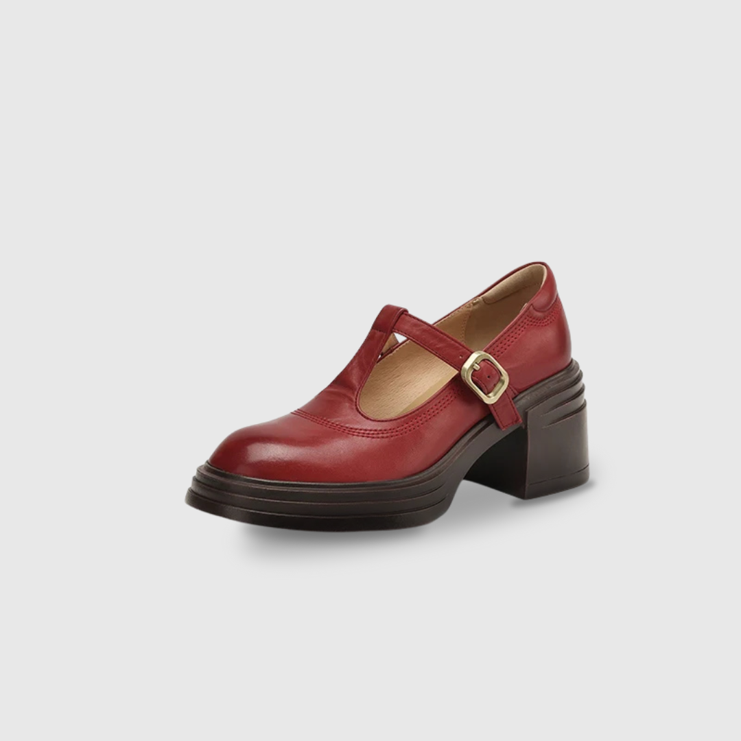Olivia | Zapatos de salón ortopédicos con suela gruesa