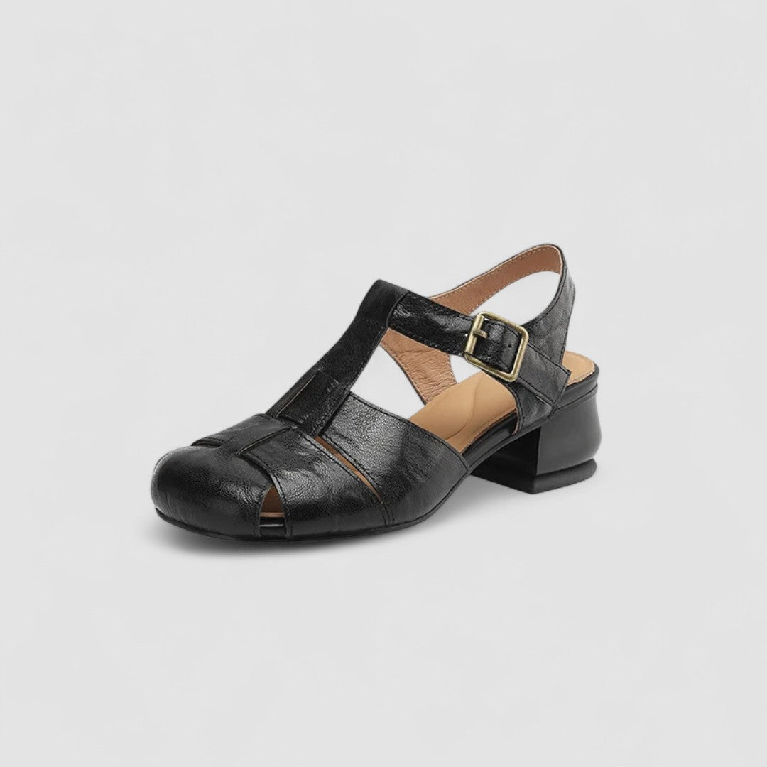 AMELIA | Zapatos ortopédicos Mary Jane en piel genuina