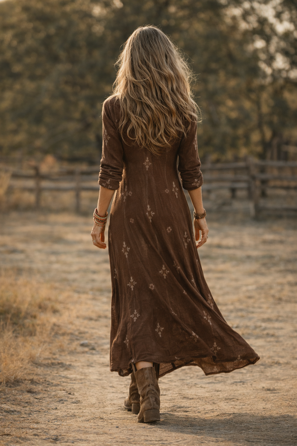 Evelyn | Vestido casual de manga larga con estilo vintage