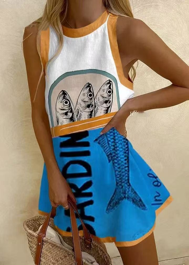 Aila | Vestido mini de lino