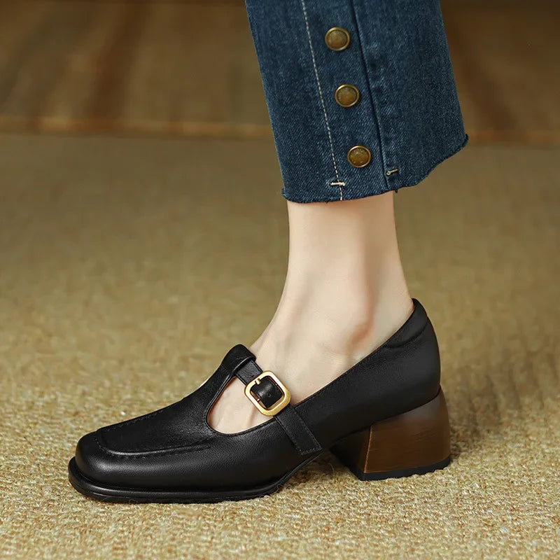 Patricia | Zapatos ortopédicos con correa en T