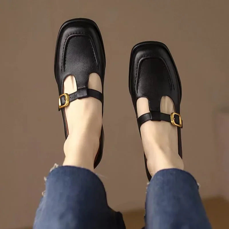 Patricia | Zapatos ortopédicos con correa en T