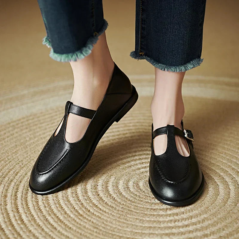 Lena | Zapatos de salón ortopédicos de tacón bajo