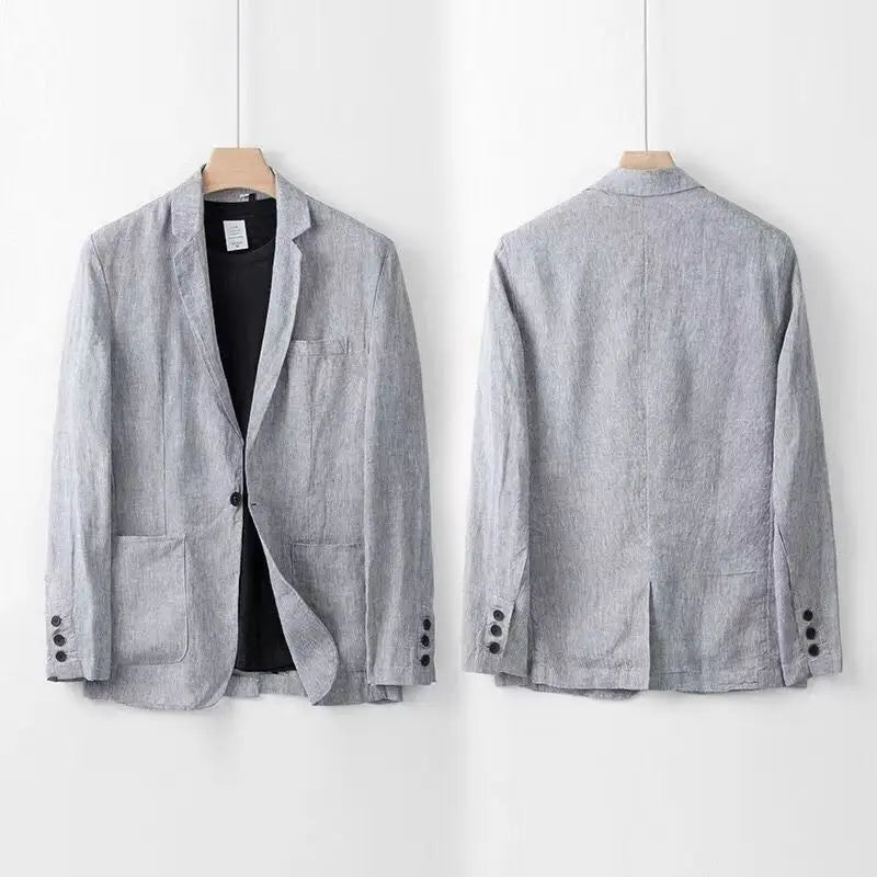 LUCAS | TRAJE DE LINO PREMIUM DE CORTE CLASICO