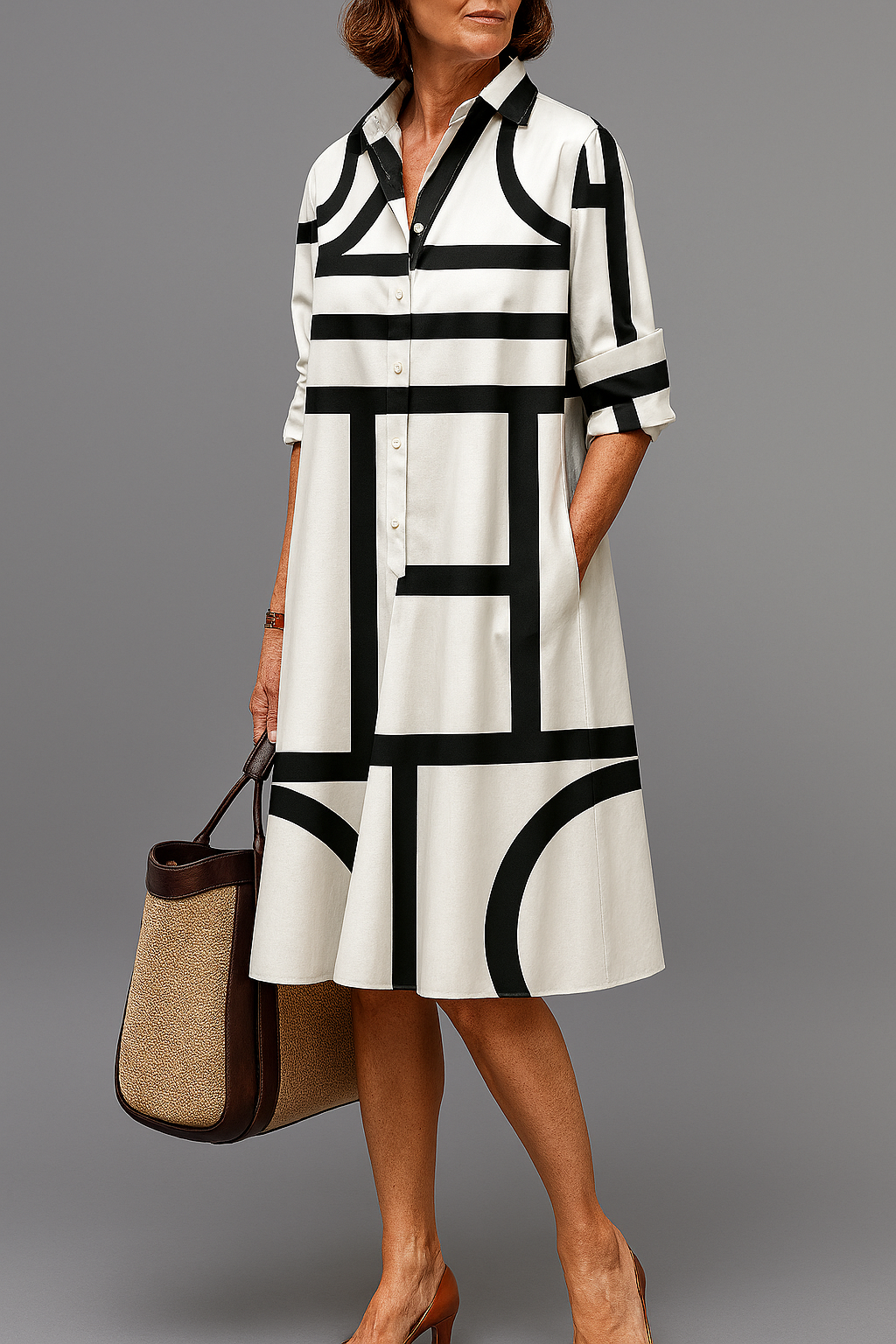 Ellie | Vestido midi con estilo