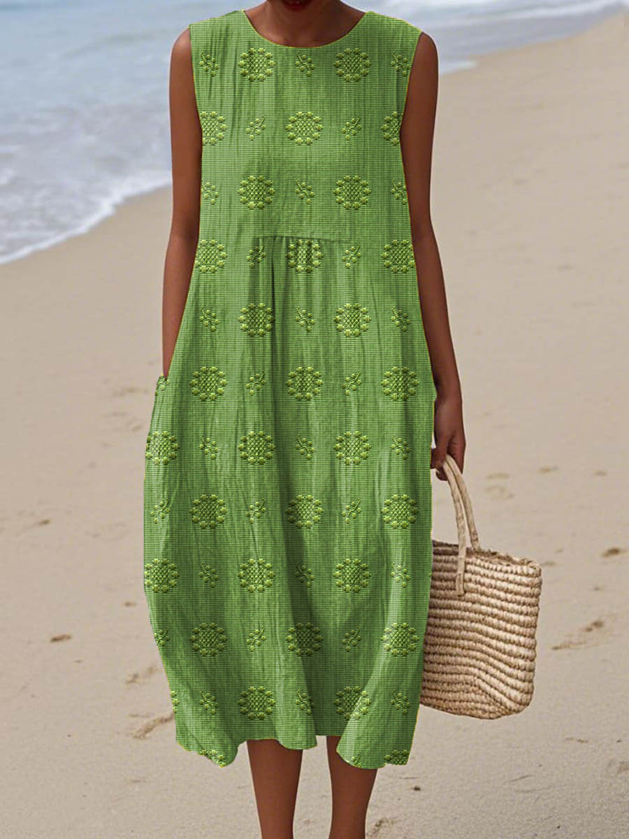 Vestido estampado brisa de verano