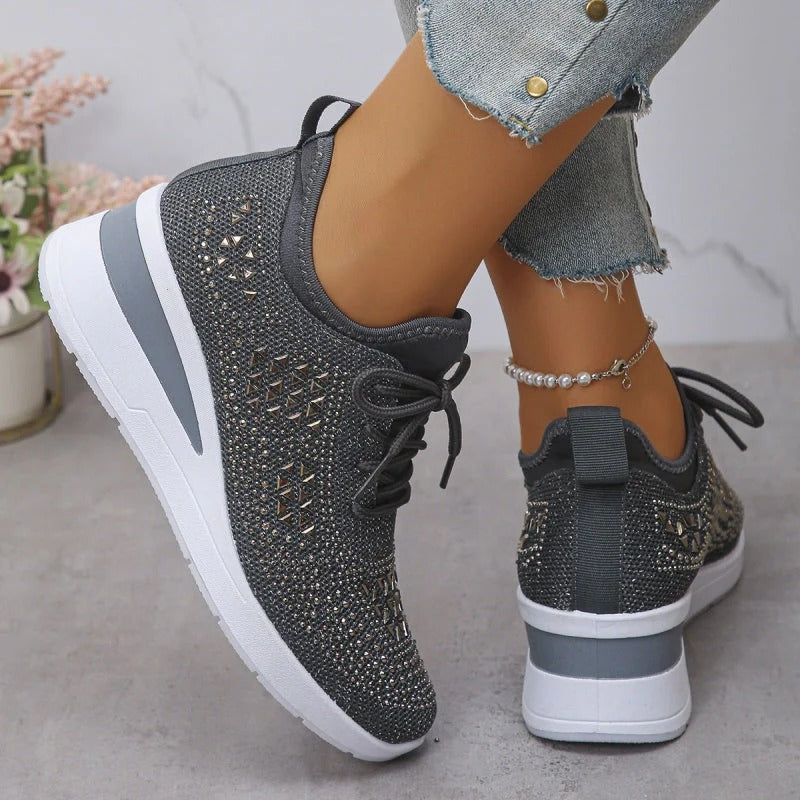 Zapatillas cómodas de malla transpirable