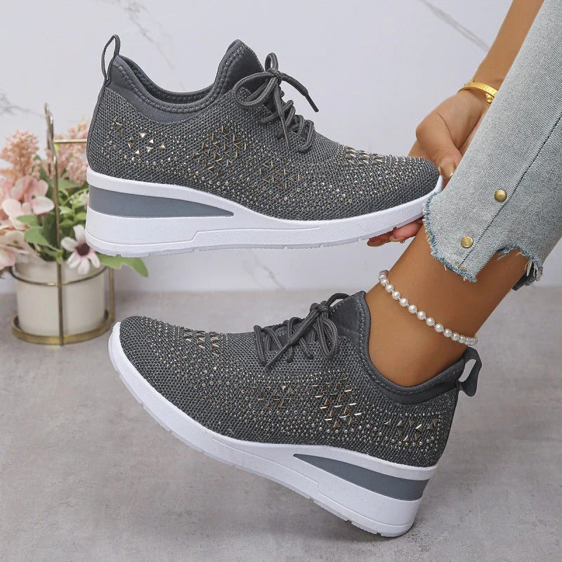 Zapatillas cómodas de malla transpirable