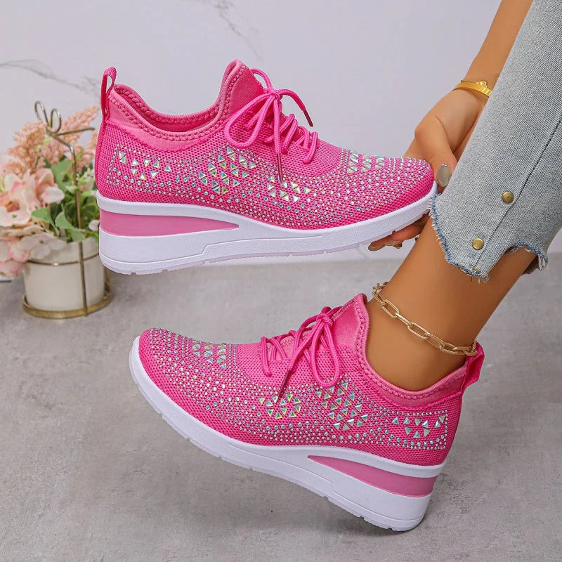 Zapatillas cómodas de malla transpirable